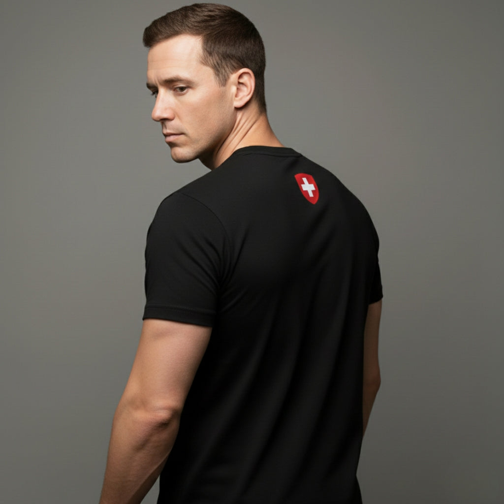 T-shirt logo estampille d’officine