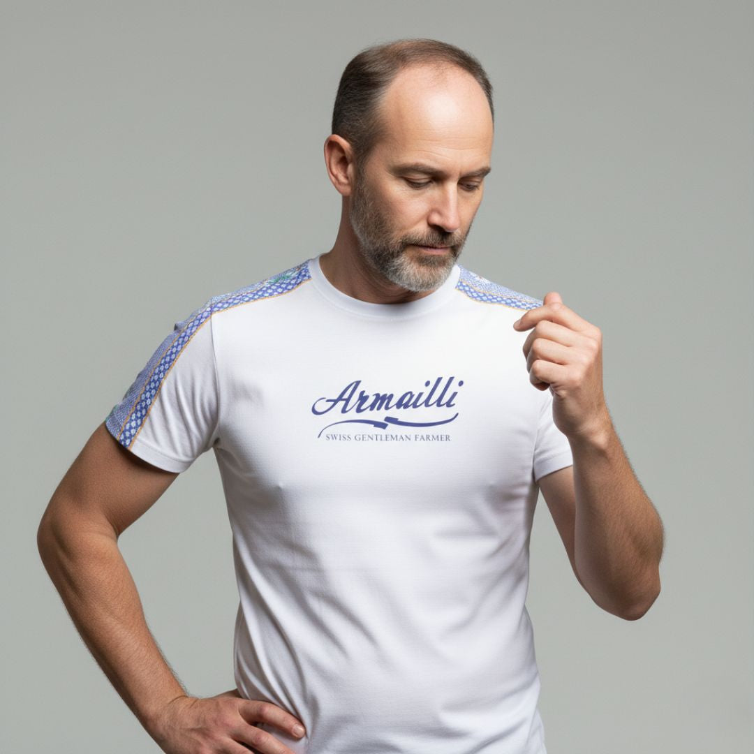 BAUER - Weißes Herren-T-Shirt