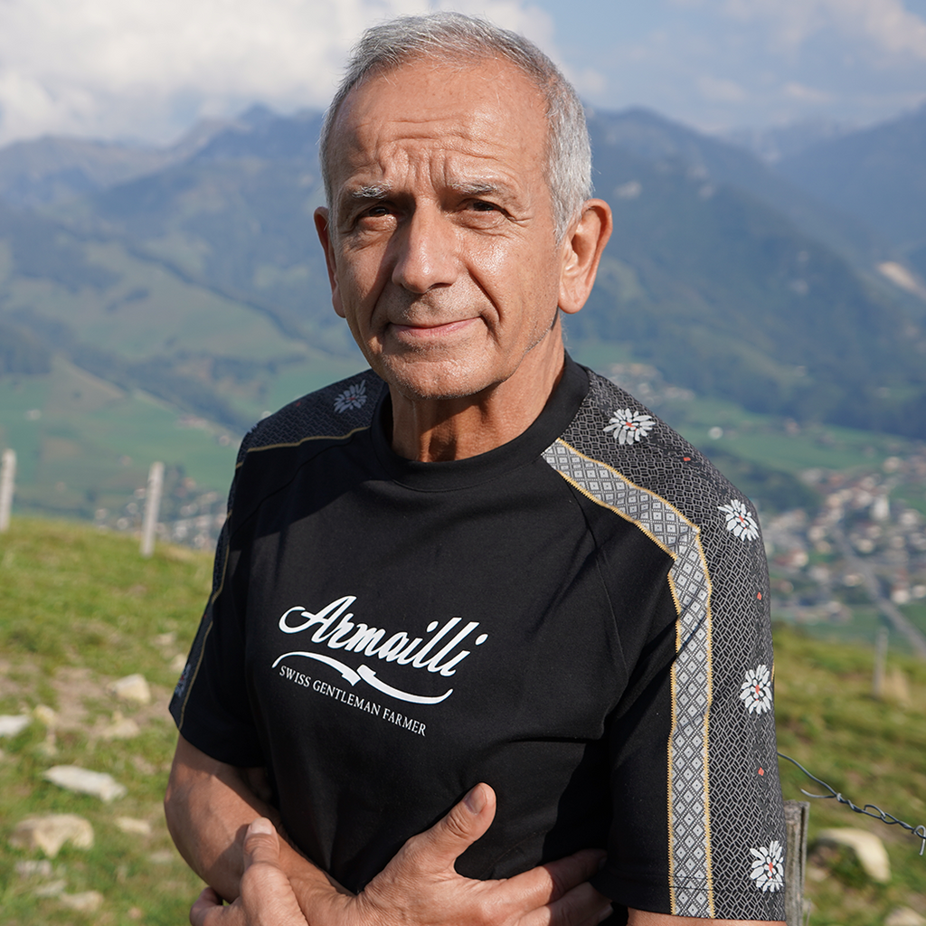 Armailli - Armailli Chemise Paysan Noir - Gruyère Heidi Alpes